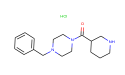 (4-benzyl-1-piperazinyl)(3-piperidinyl)methanone hydrochloride