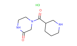4-(3-piperidinylcarbonyl)-2-piperazinone hydrochloride