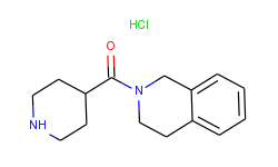 3,4-dihydro-2(1h)-isoquinolinyl(4-piperidinyl)-methanone hydrochloride