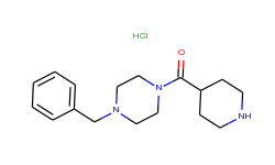(4-benzyl-1-piperazinyl)(4-piperidinyl)methanone hydrochloride