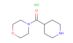 4-(piperidin-4-ylcarbonyl)morpholine hydrochloride