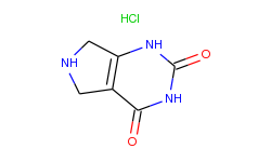 6,7-dihydro-1h-pyrrolo[3,4-d]pyrimidine-2,4(3h,5h)-dione hcl