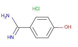 Benzenecarboximidamide, 4-hydroxy-, monohydrochloride