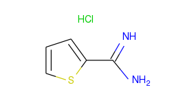 2-Thiophenecarboximidamide, monohydrochloride