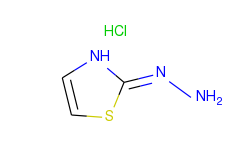 2(3H)-Thiazolone, hydrazone, monohydrochloride