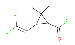 3-(2,2-Dichlorovinyl)-2,2-dimethylcyclopropanecarbonyl chloride