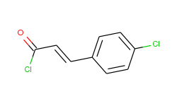 2-Propenoyl chloride, 3-(4-chlorophenyl)-, (2E)-