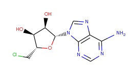Adenosine, 5'-chloro-5'-deoxy-