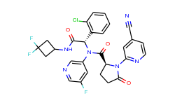 (S)-N-((S)-1-(2-chlorophenyl)-2-(3,3-difluorocyclobutylamino)-2-oxoethyl)-1-(4-cyanopyridin-2-yl)-N-