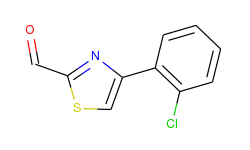4-(2-chlorophenyl)-2-thiazolecarboxaldehyde