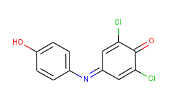 2,5-Cyclohexadien-1-one, 2,6-dichloro-4-[(4-hydroxyphenyl)imino]-