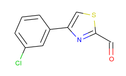 4-(3-chlorophenyl)-2-thiazolecarboxaldehyde