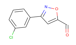 3-(3-chloro-phenyl)-isoxazole-5-carbaldehyde
