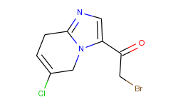 2-Bromo-1-(6-chloro-5,8-dihydroimidazo[1,2-a]pyridin-3-yl)ethanone