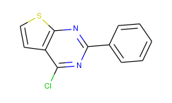 4-chloro-2-phenylthieno[2,3-d]pyrimidine