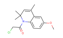 2-Chloro-1-(6-methoxy-2,2,4-trimethyl-2H-quinolin-1-yl)-ethanone