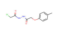 Chloro-acetic acid N'-(2-p-tolyloxy-acetyl)-hydrazide
