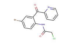 Acetamide, N-[4-bromo-2-(2-pyridinylcarbonyl)phenyl]-2-chloro-