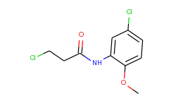 3-chloro-N-(5-chloro-2-methoxyphenyl)propanamide