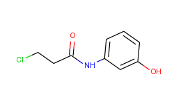 Propanamide, 3-chloro-N-(3-hydroxyphenyl)-