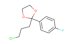 1,3-Dioxolane, 2-(3-chloropropyl)-2-(4-fluorophenyl)-