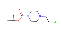 1-Piperazinecarboxylic acid, 4-(2-chloroethyl)-, 1,1-dimethylethyl ester