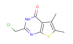 2-(CHLOROMETHYL)-5,6-DIMETHYLTHIENO[2,3-D]PYRIMIDIN-4(3H)-ONE