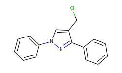 1H-Pyrazole, 4-(chloromethyl)-1,3-diphenyl-