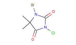 2,4-Imidazolidinedione, 1-bromo-3-chloro-5,5-dimethyl-
