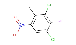 1,3-Dichloro-2-iodo-4-methyl-5-nitro-benzene
