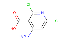 3-Pyridinecarboxylic acid, 4-amino-2,6-dichloro-