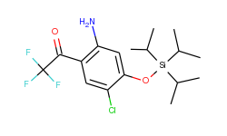 2-Trifluoroacetyl-4-chloro-5-triisopropylsilyloxyaniline