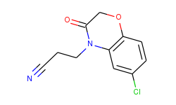 6-Chloro-2,3-dihydro-3-oxo-4H-1,4-benzoxazine-4-propionitrile