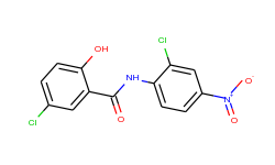 Benzamide, 5-chloro-N-(2-chloro-4-nitrophenyl)-2-hydroxy-