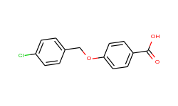 Benzoic acid, 4-[(4-chlorophenyl)methoxy]-