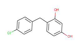 4-(4-chlorobenzyl)benzene-1,3-diol