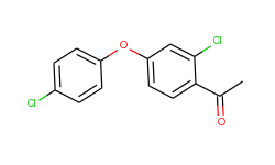 Ethanone, 1-[2-chloro-4-(4-chlorophenoxy)phenyl]-