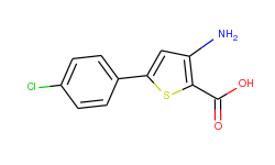 2-Thiophenecarboxylic acid, 3-amino-5-(4-chlorophenyl)-