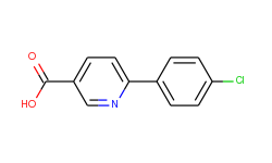 3-Pyridinecarboxylic acid, 6-(4-chlorophenyl)-