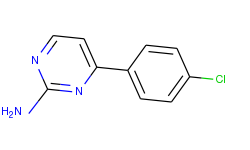 2-Pyrimidinamine, 4-(4-chlorophenyl)-