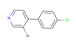 3-Bromo-4-(4'-chlorophenyl)pyridine