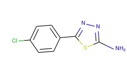 1,3,4-Thiadiazol-2-amine, 5-(4-chlorophenyl)-