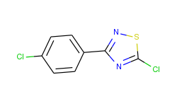 1,2,4-Thiadiazole, 5-chloro-3-(4-chlorophenyl)-