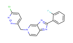 5-((6-Chloropyridazin-3-yl)methyl)-2-(2-fluorophenyl)-5H-imidazo[4,5-c]pyridine