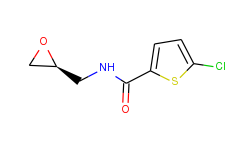 2-Thiophenecarboxamide, 5-chloro-N-[(2S)-oxiranylmethyl]-