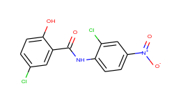Benzamide, 5-chloro-N-(2-chloro-4-nitrophenyl)-2-hydroxy-