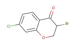 4H-1-Benzopyran-4-one, 3-bromo-7-chloro-2,3-dihydro-