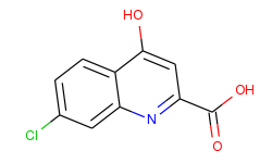 2-Quinolinecarboxylic acid, 7-chloro-4-hydroxy-