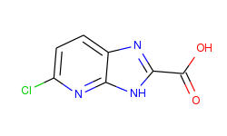 3H-Imidazo[4,5-b]pyridine-2-carboxylicacid, 5-chloro-