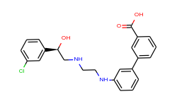 (R)-3'-((2-((2-(3-Chlorophenyl)-2-hydroxyethyl)amino)ethyl)amino)-[1,1'-biphenyl]-3-carboxylic acid